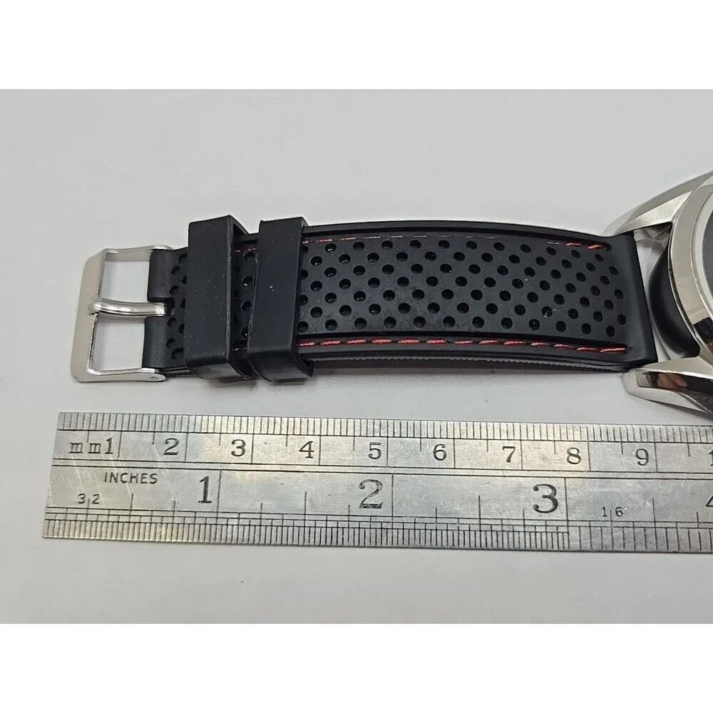 Michael Kors Access Bradshaw MKT5000 DW2C Silver Smartwatch Black Silicone Band